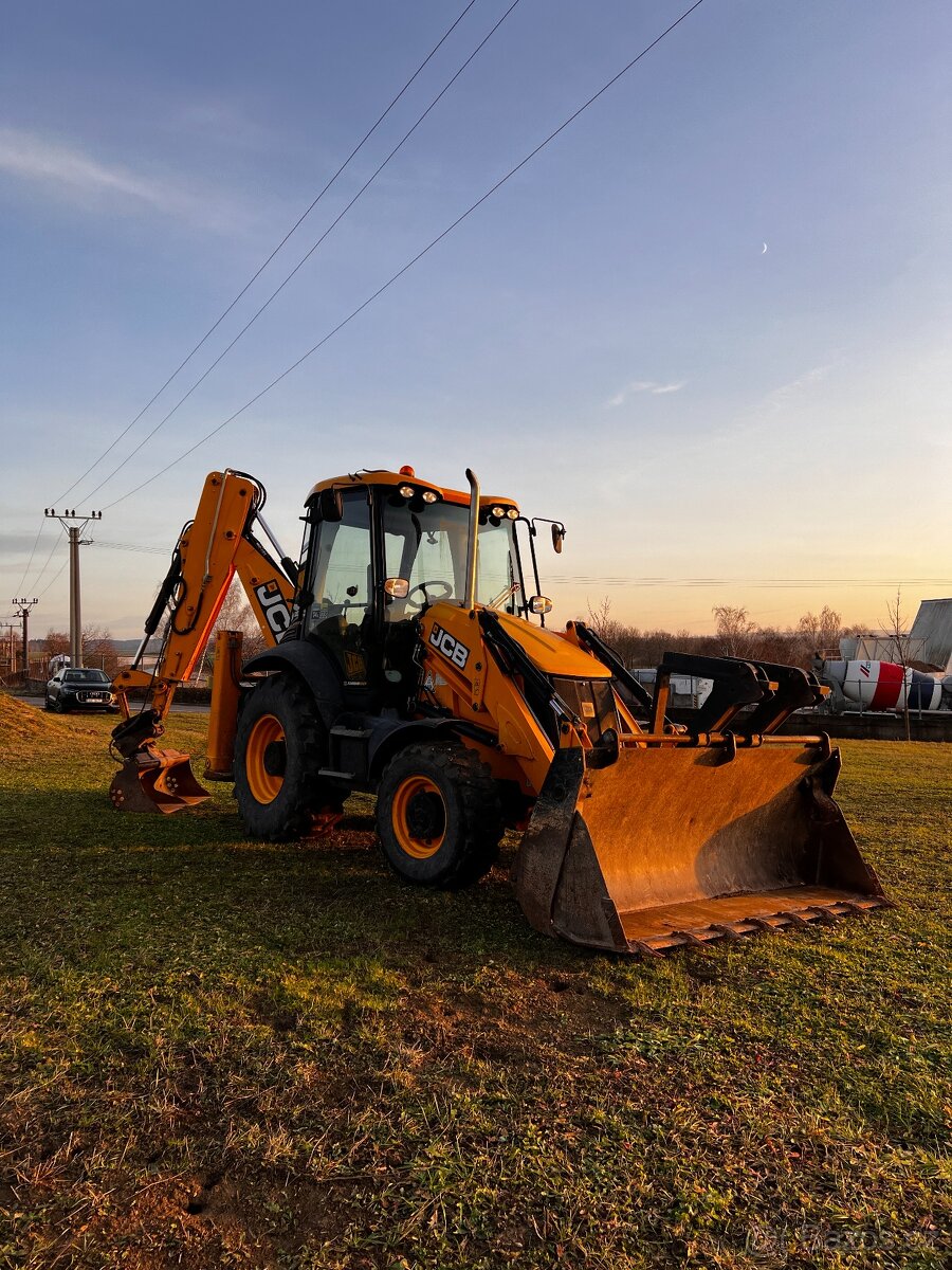Prodám traktorbagr JCB 3CX TOP STAV - 2