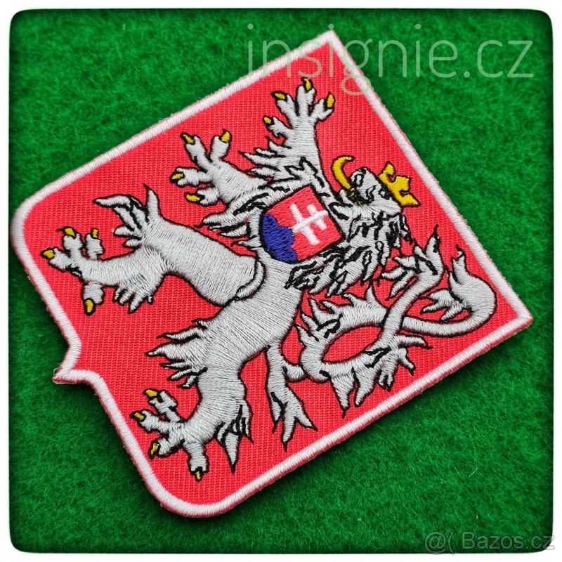 Nášivka - státní znak ČSR - 2