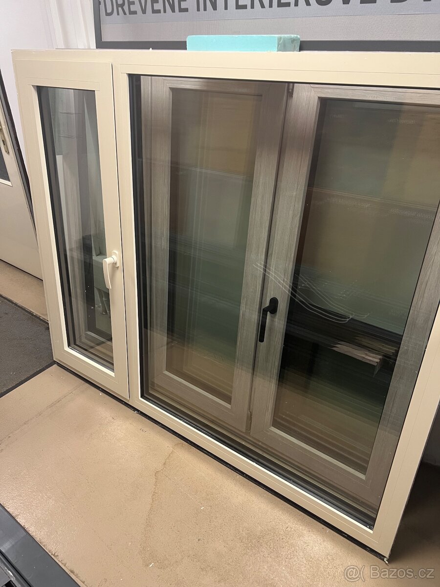 Hliníkové okno fix - otvirka - 2