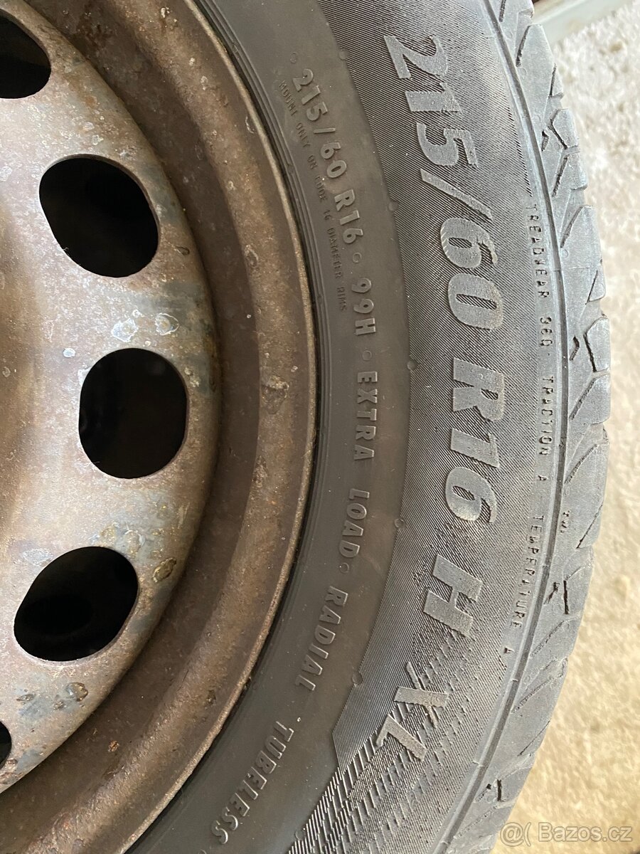 Letní pneu Škoda Yeti - 2