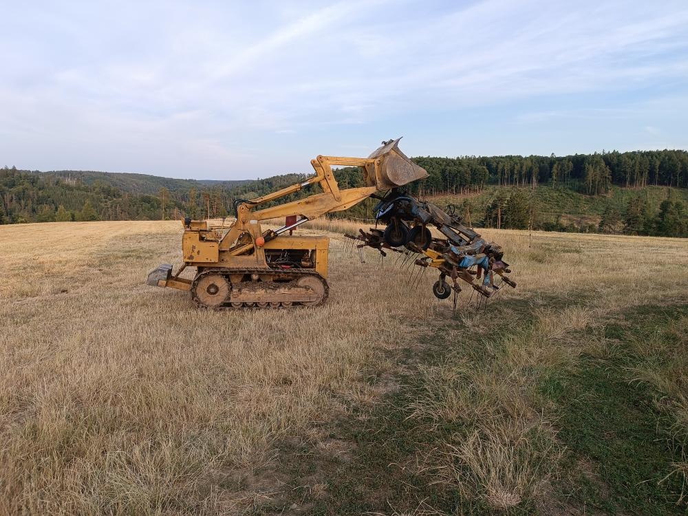 Pásový nakladač Massey Ferguson MF 244 - 2