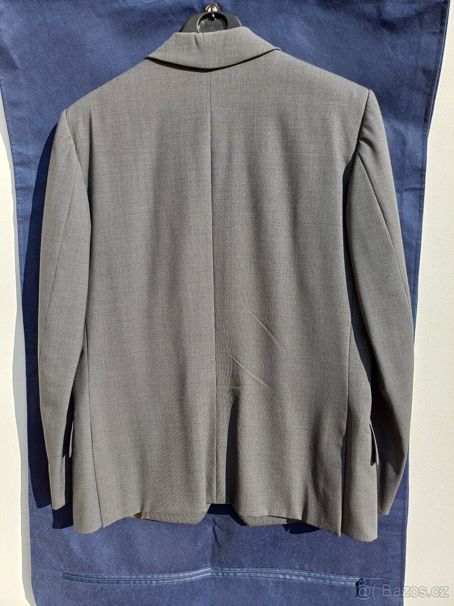 Zakázkové sako - šedé - 2