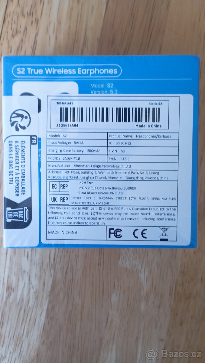 Bezdrátová sluchátka do uší - 2