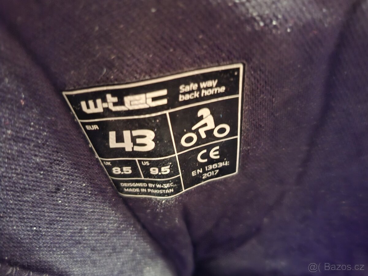 NOVÉ vysoké boty vel. 43, W-TEC - 2