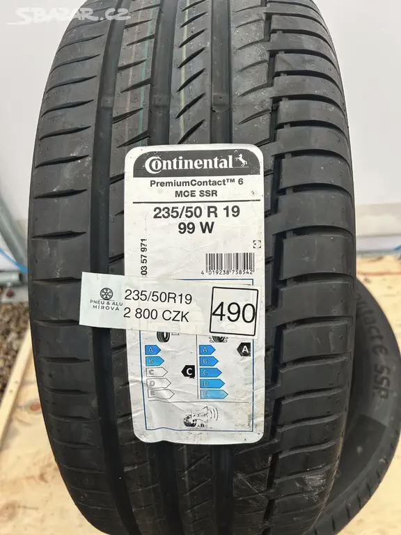 Letní pneumatiky Continental 235/50 r19 - 2