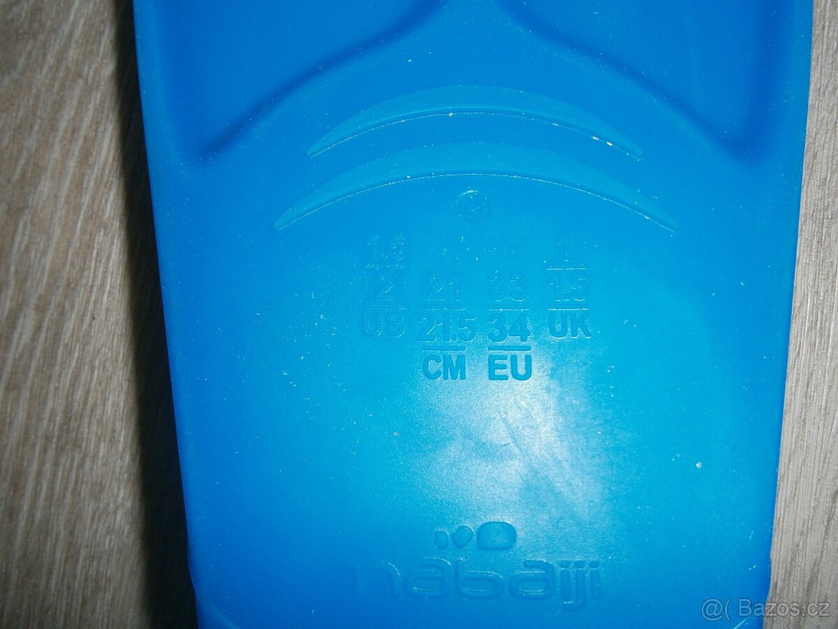 dětské ploutve vel. 34 - 2