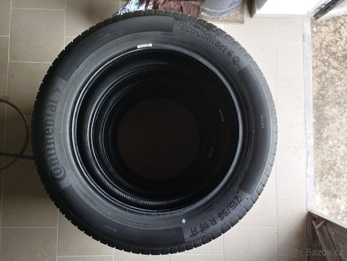 Nové nejeté letní pneu Continental EcoContact 6Q - 2
