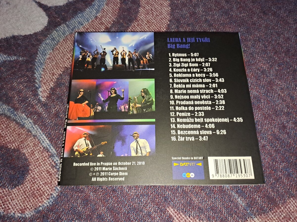 PRODAM CD LAURA A JEJÍ TYGŘI - 2