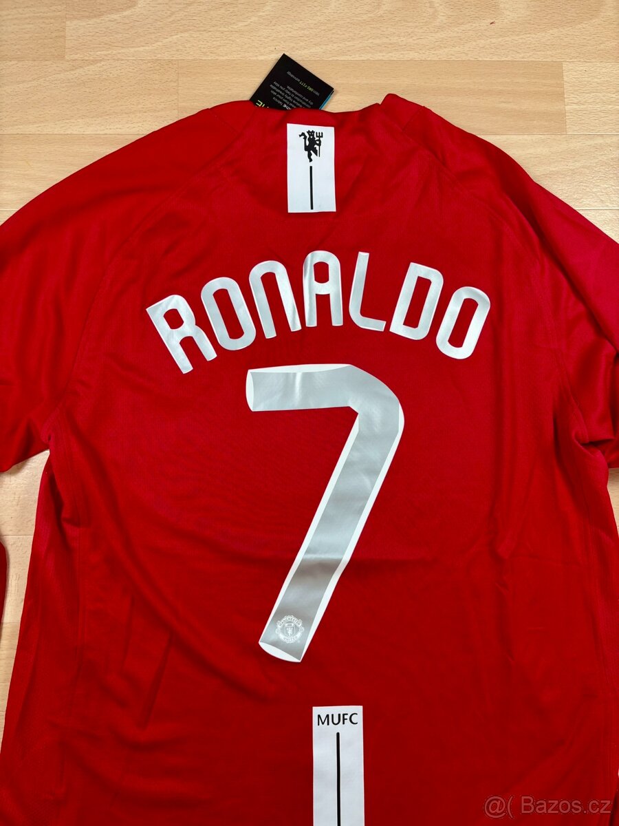 Dres Ronaldo Manchester 2008 červený - 2