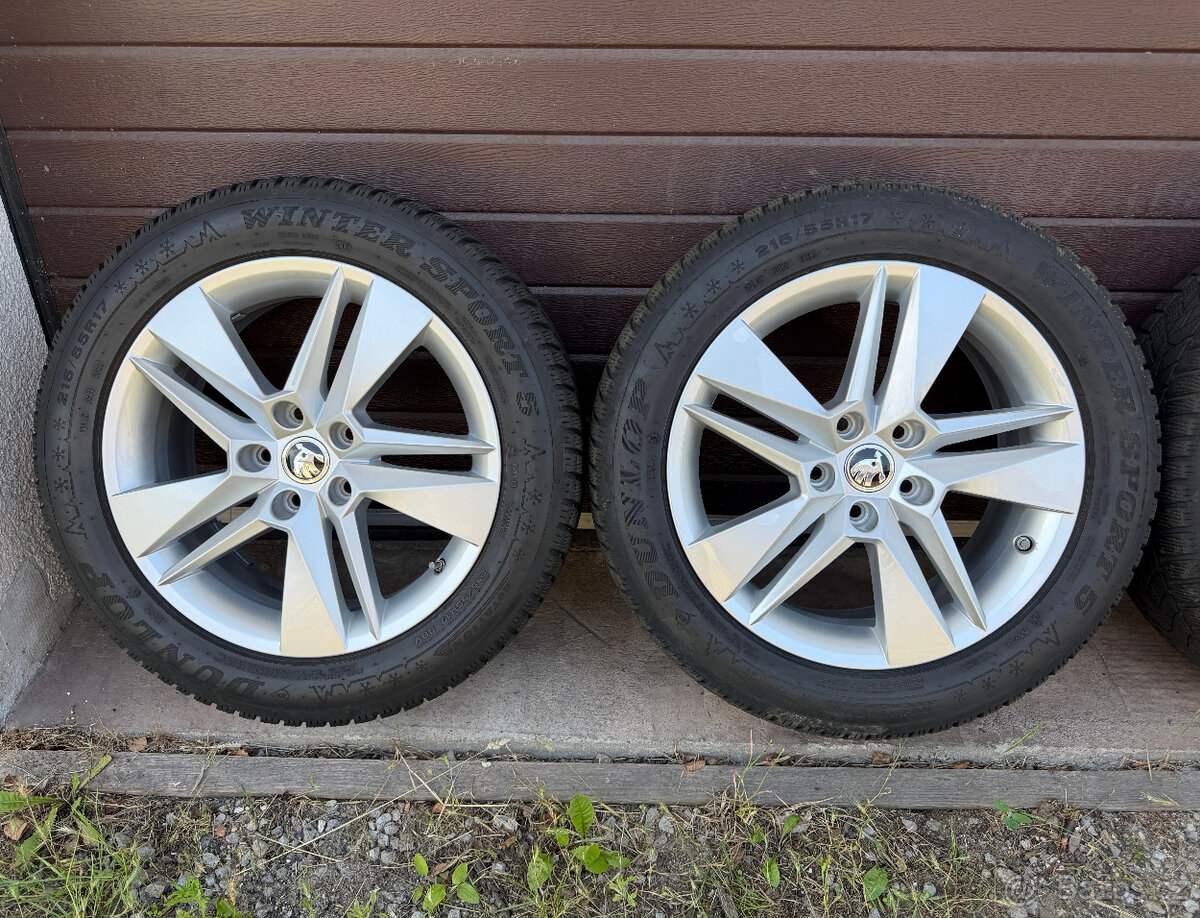 originální ALU kola škoda markab 5x112 - 2