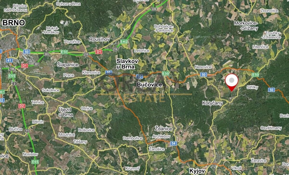 Prodej pozemku v k. ú. Blišice o výměře 1762 m2 - 2