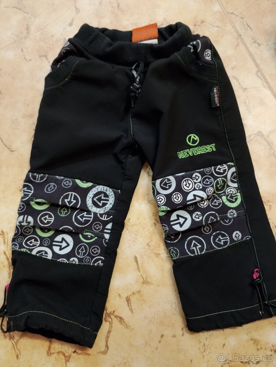 Prodám dětské softshellové kalhoty - 2