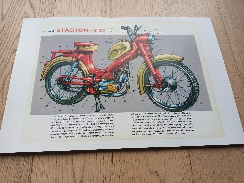 Plakaty moped Stadion - 2