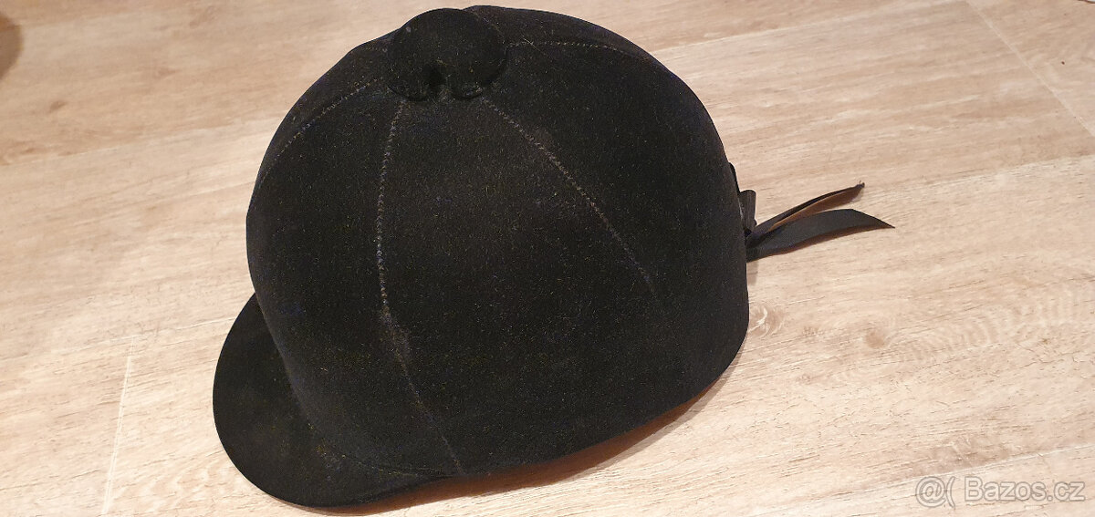 Pfiff jezdecká profi helma černý samet vel. 6 3/4" - 2