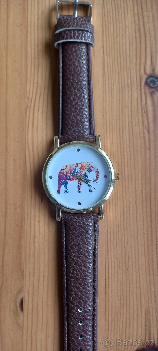 Nové dámské hodinky se slonem - 2