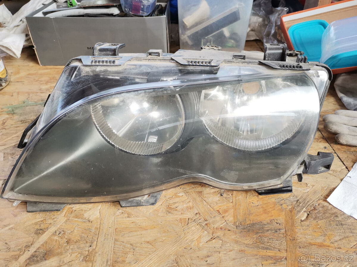 BMW E46, přední světla, - 2