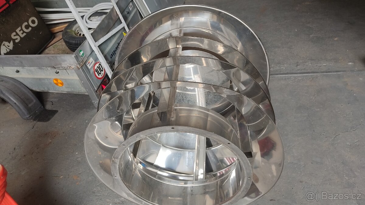 Komínová lamelová hlavice ø500mm - 2