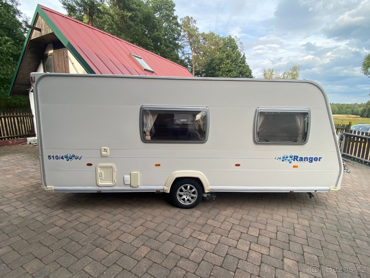 Karavan Bailey Ranger 510/4 r.v.2008, výroční edice, TK 6.27 - 2