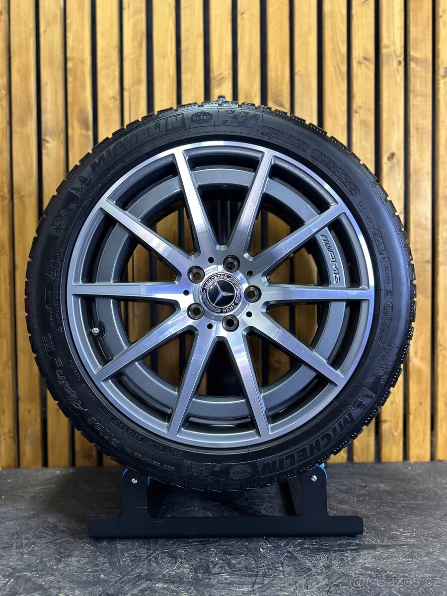Alu kola 5x112 r19 s pneu (amge) - 2