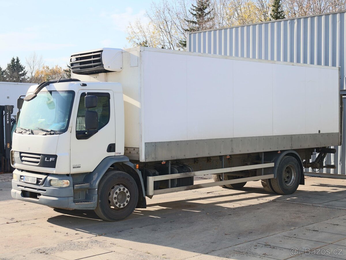 DAF LF 55.220, 18 TUN, 14 PALET, HYDRAULICKÉ ČELO, CARIERR X - 2