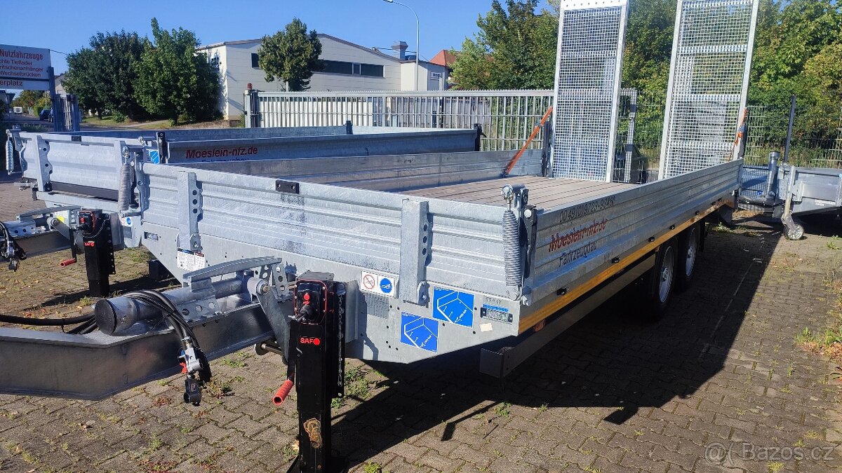 Přívěs na přepravu CAC Bobcat takeuchi Kubota jcb - 2