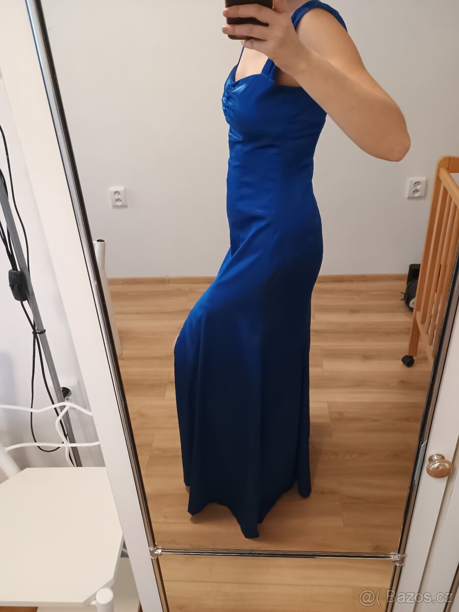 Plesové šaty s rozparkem - 2
