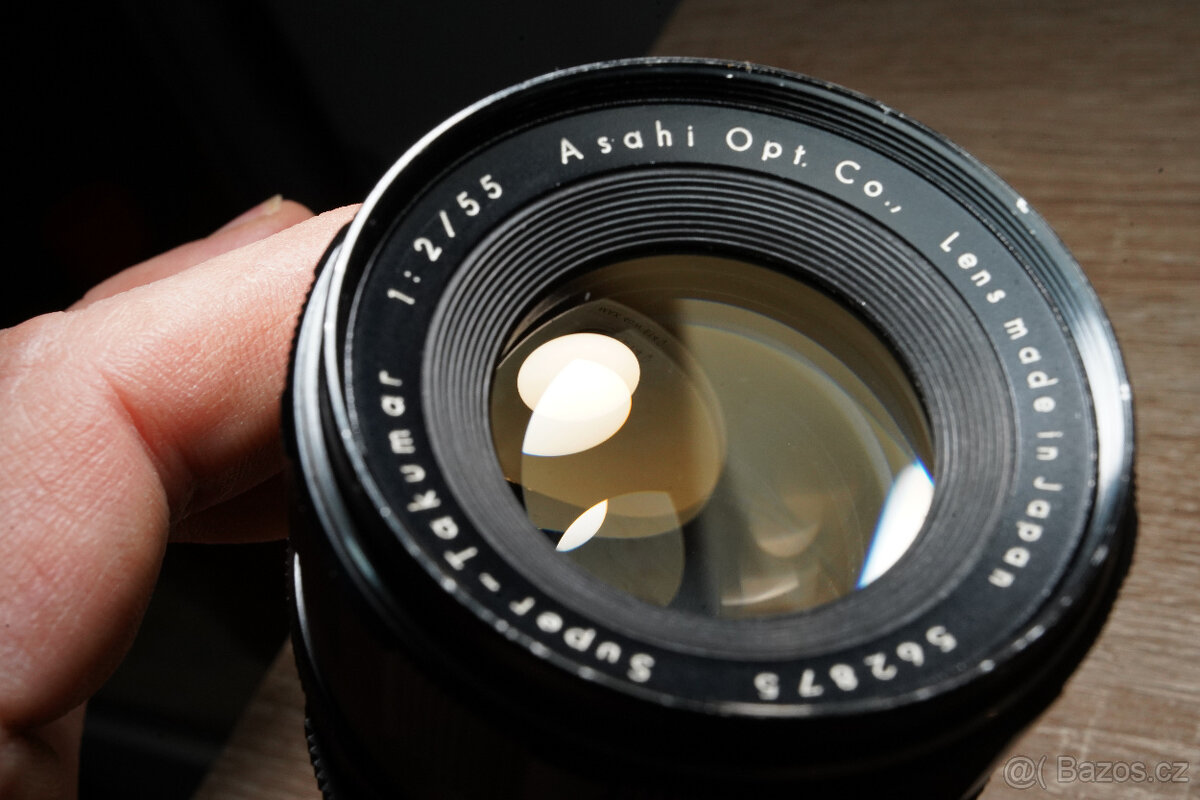 Objektiv Super Takumar 55mm f/2, m42 - 2