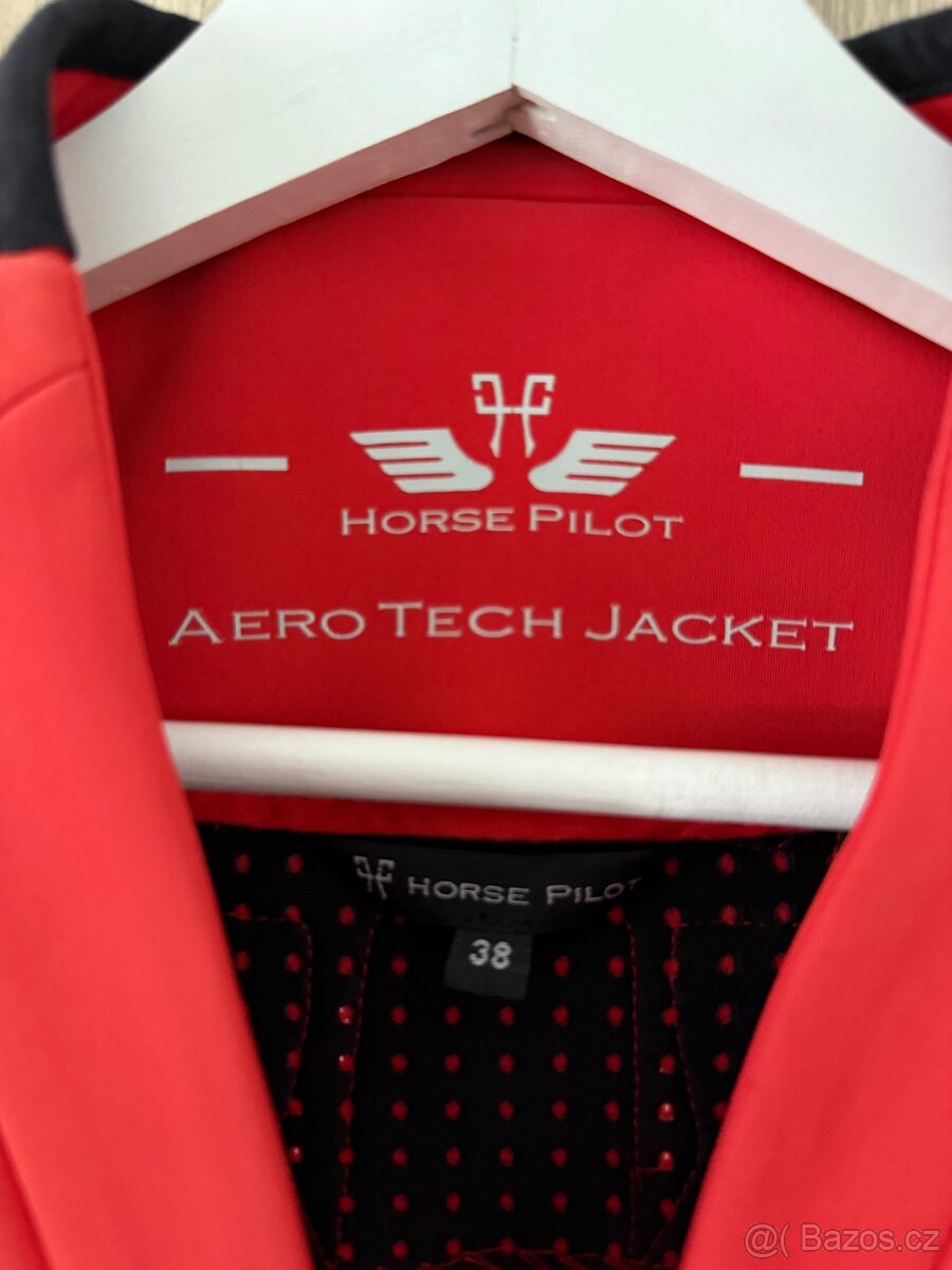 Červené sako Horse Pilot - 2