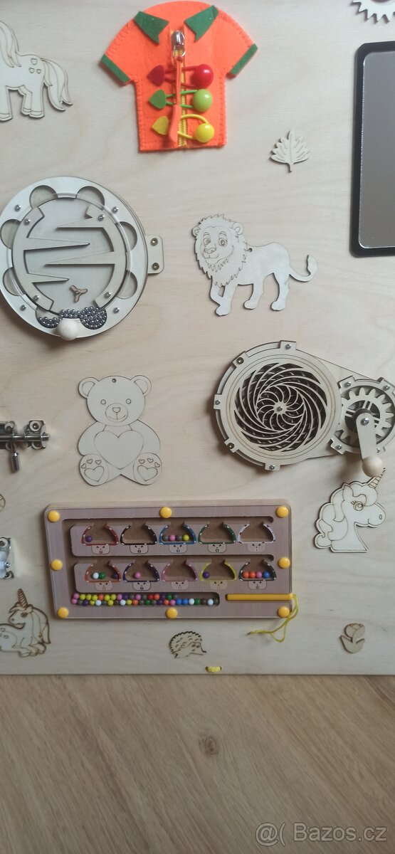 Montessori activity board – motorická tabule - 2