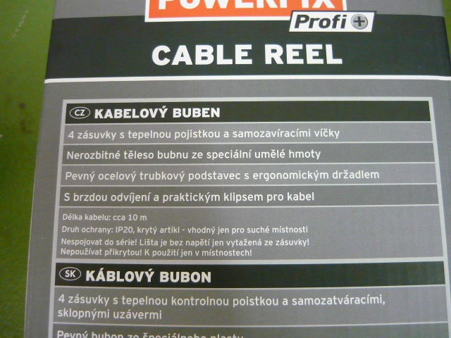 PARKSIDE® Kabelový buben, 10 m - 2