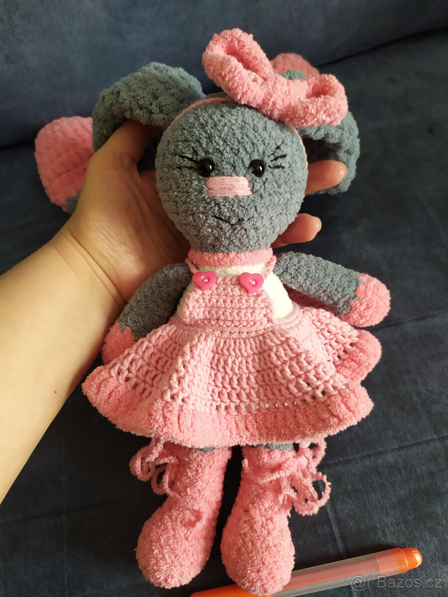 Háčkovaný zajíček - 2