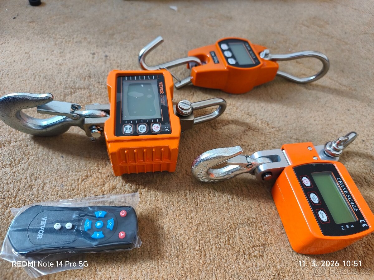 Jeřábova váha 1tona - 2