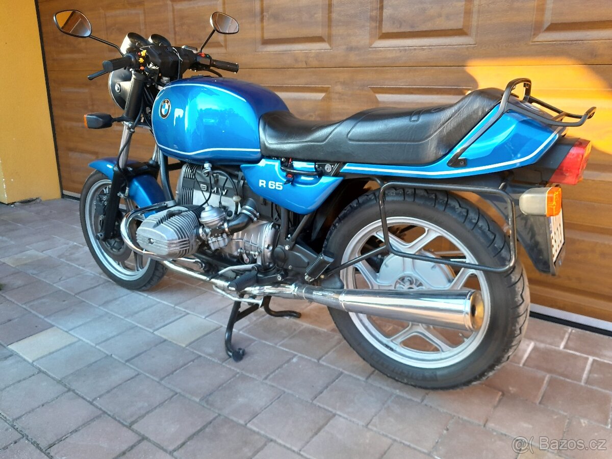 Bmw R65, r. v. 1987, najeto jen 20700 km, TOP STAV - 2