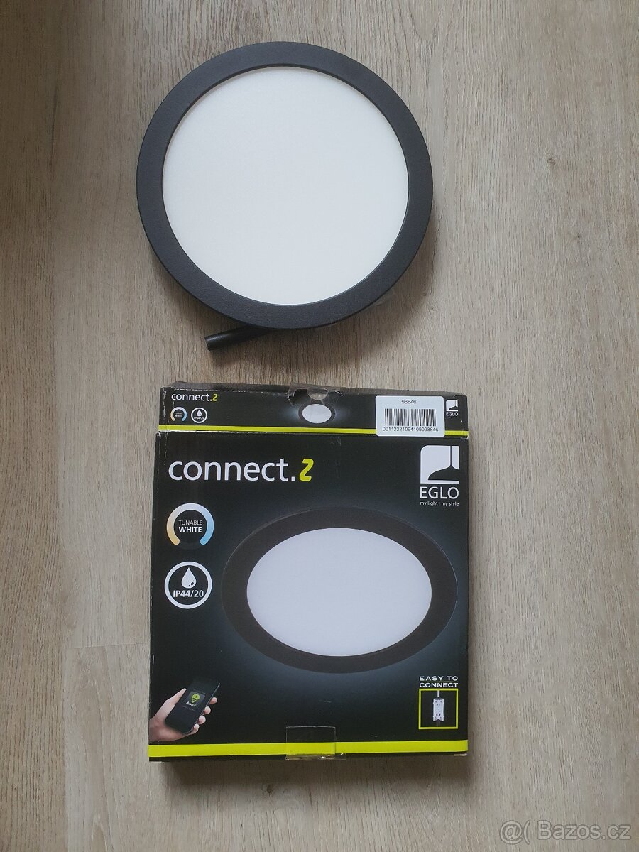 Zapuštěné světlo 21 cm černá - 2