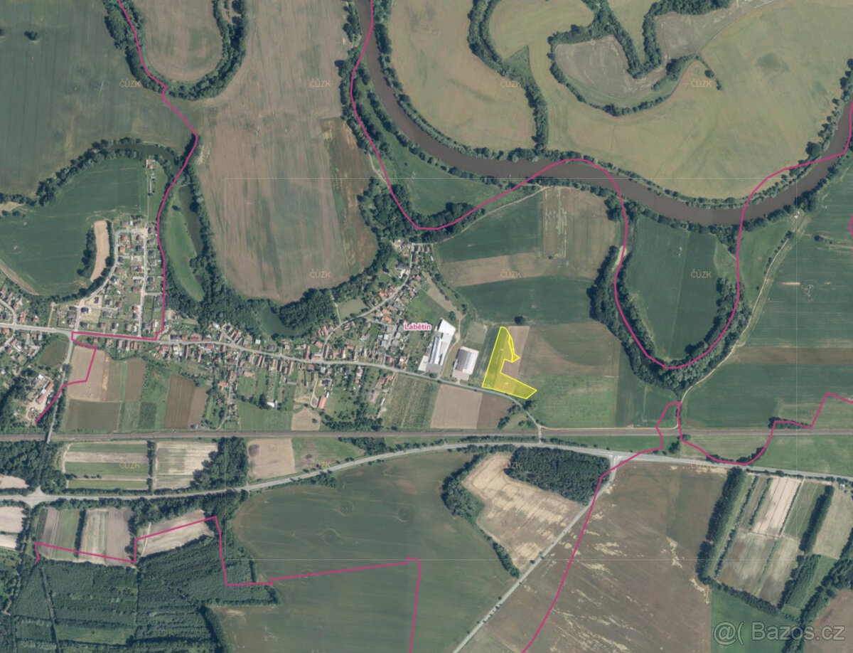 Labětín (10 449 m2) - 2