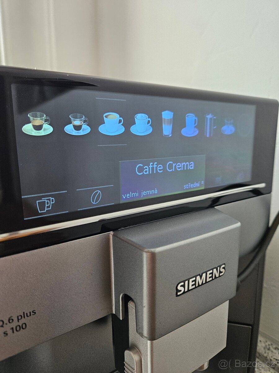 Značkový kávovar Siemens EQ.6 plus - 2