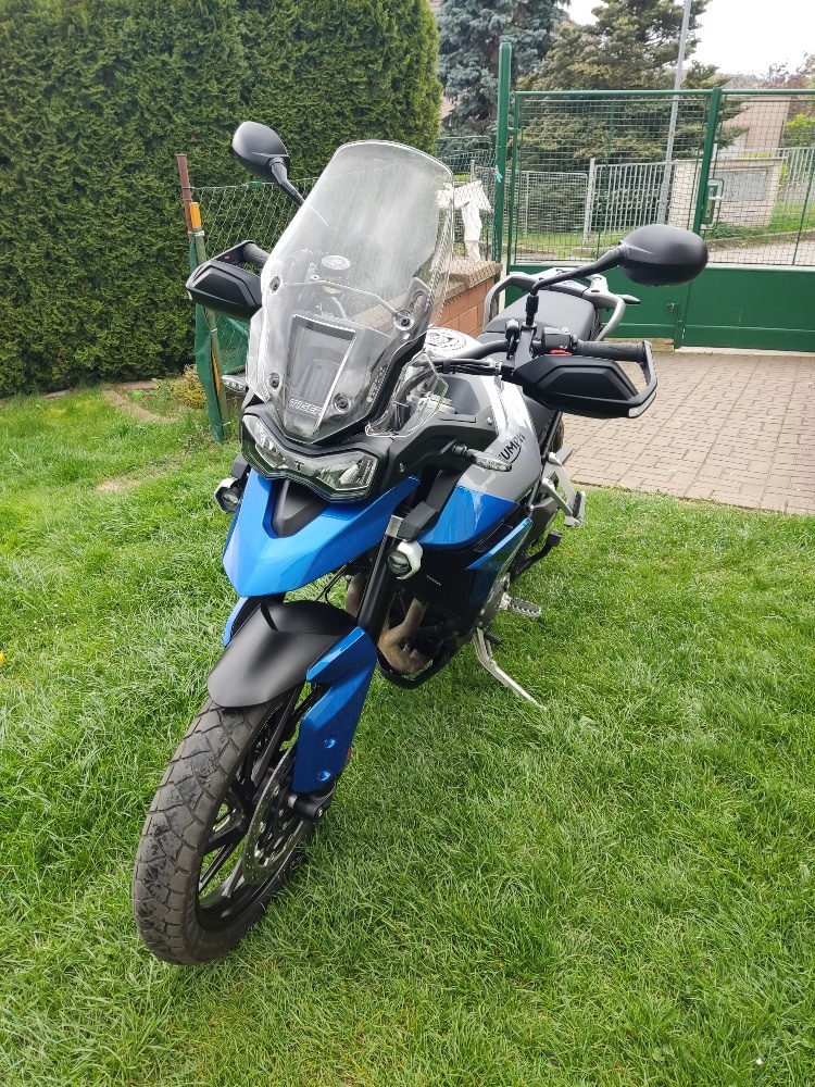 Triumph Tiger 850 Sport (2021) doplňky, QS, serviska, po ser