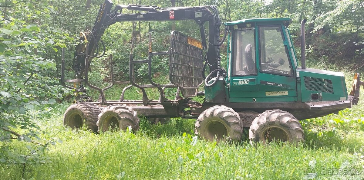 Vyvážečka Timberjack 810C - 2