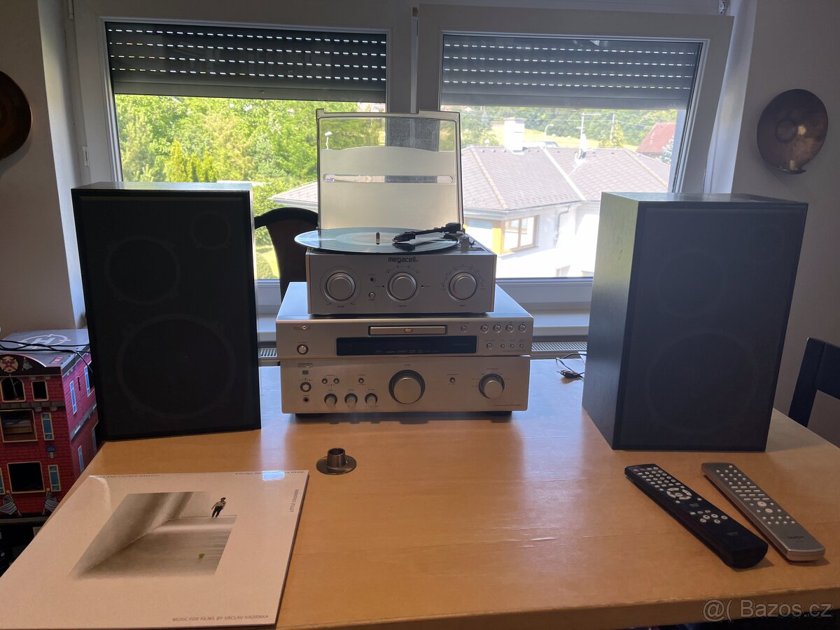 4-dílná Hi-Fi sestava: TCN SOUND-SPACE MK III + Denon PMA- - 2