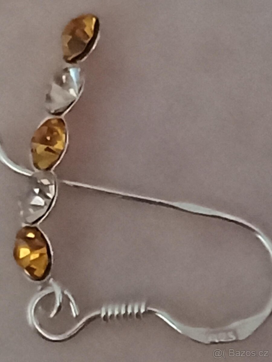 Stříbrné náušnice - 2