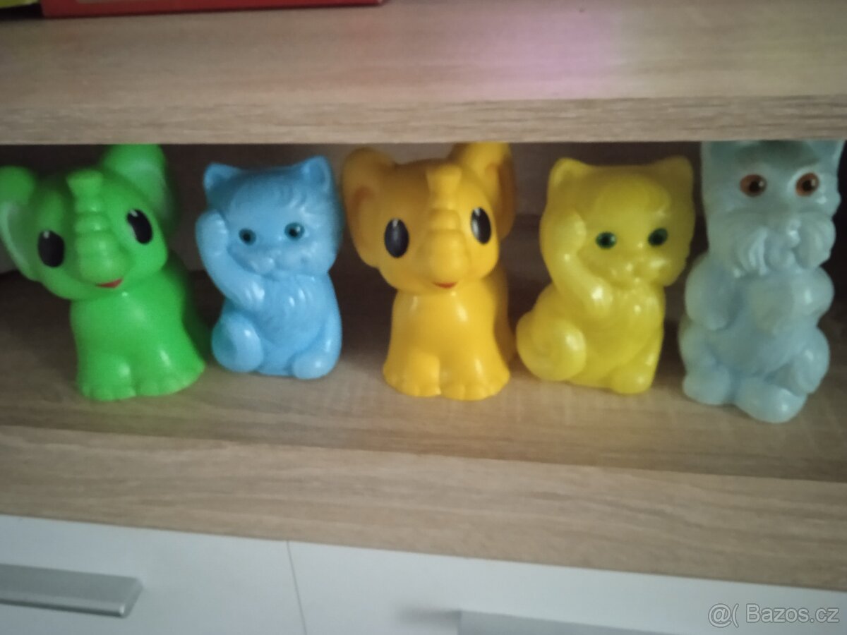 Gumové a plast. hračky - 2