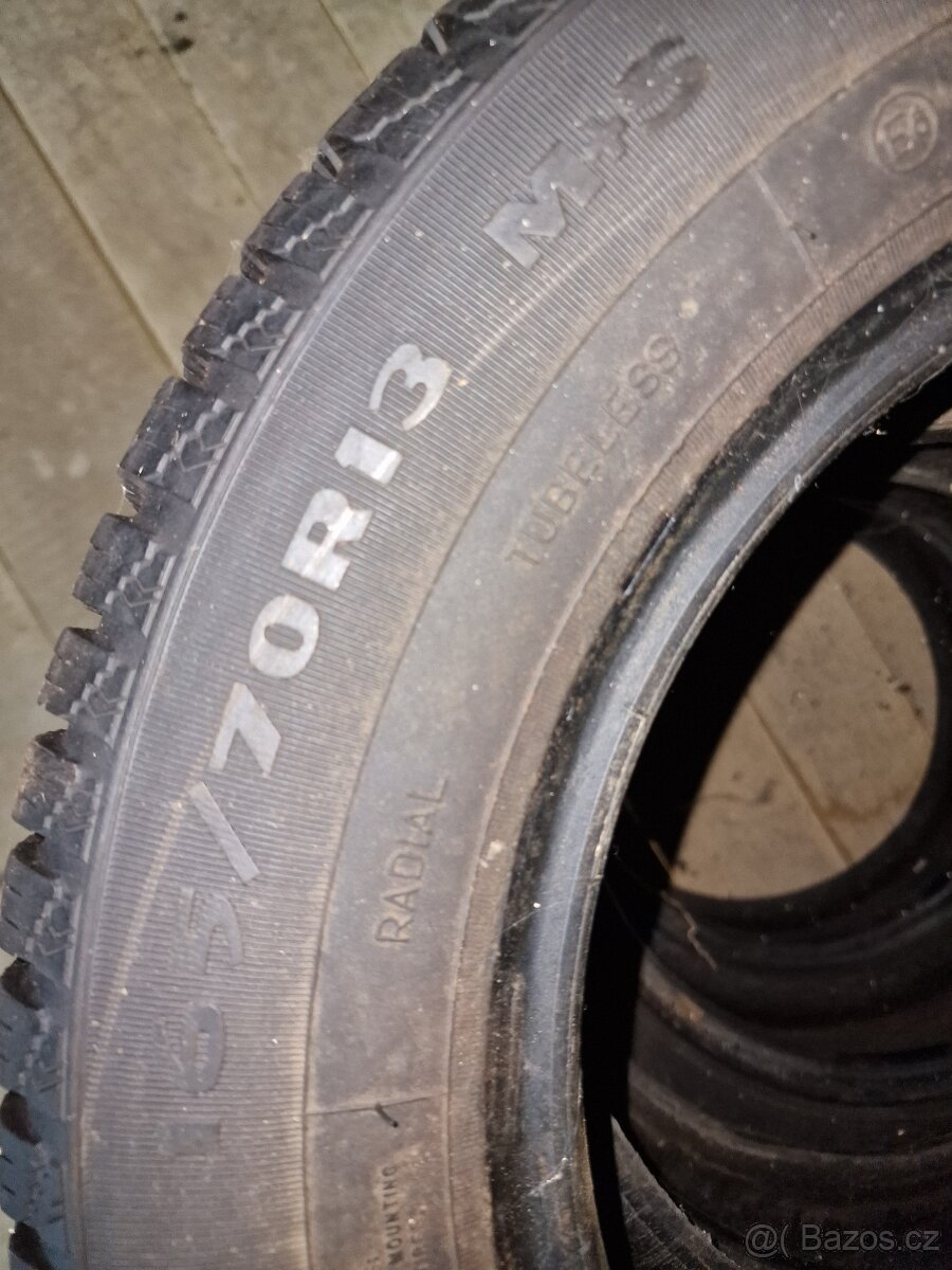 Prodam zimni debica frigo 165/70 r13 - 2