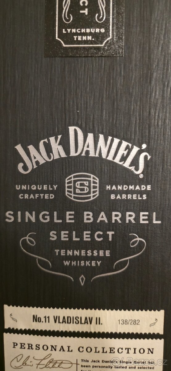 Pradlo 17 let Whisky, Jack Daniels Vladislav II - 2