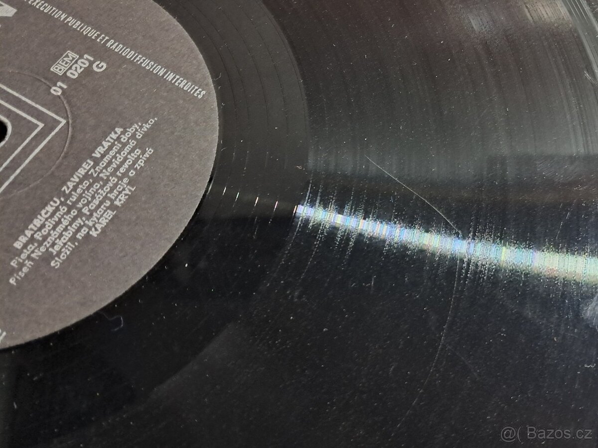 Lp gramodeska Karel Kryl Bratříčku zavírej vrátka - 2