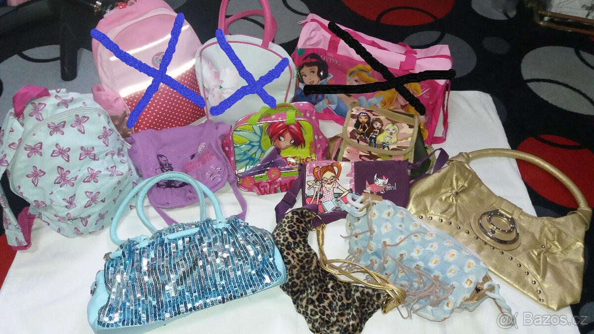 dívčí kabelky,baťůžky,tašky - 2