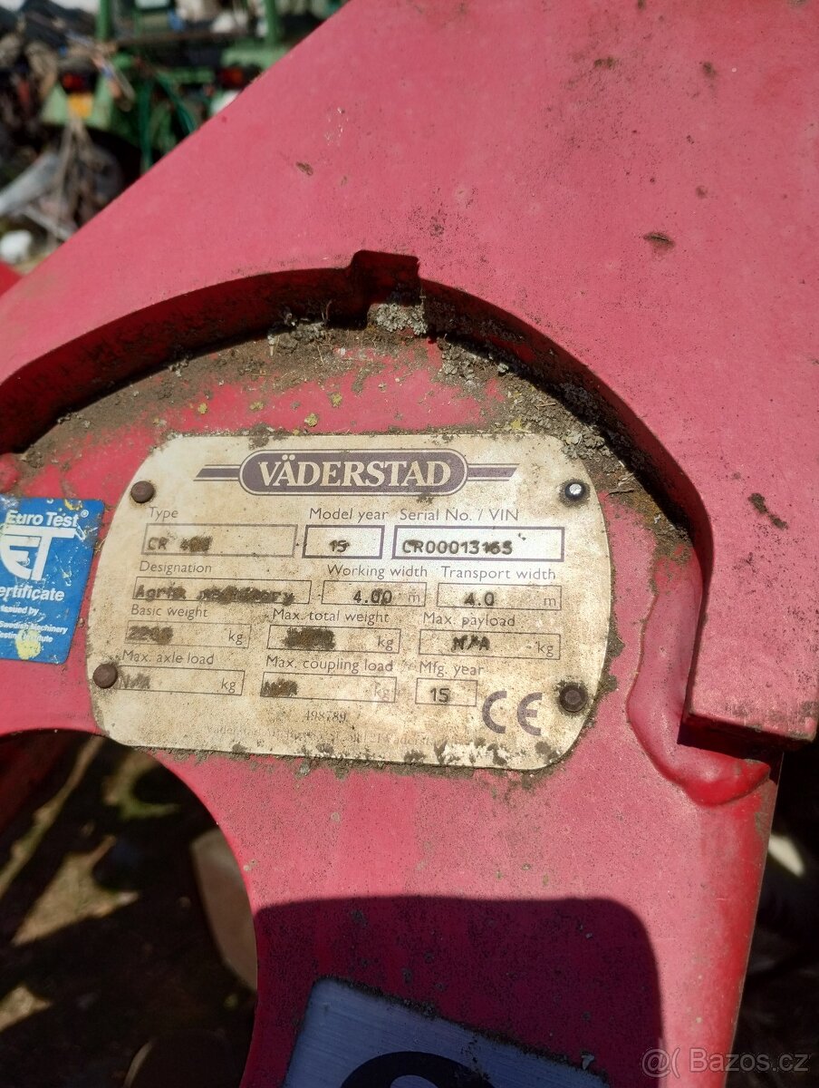 diskový podmítač väderstad carrier 400 - 2