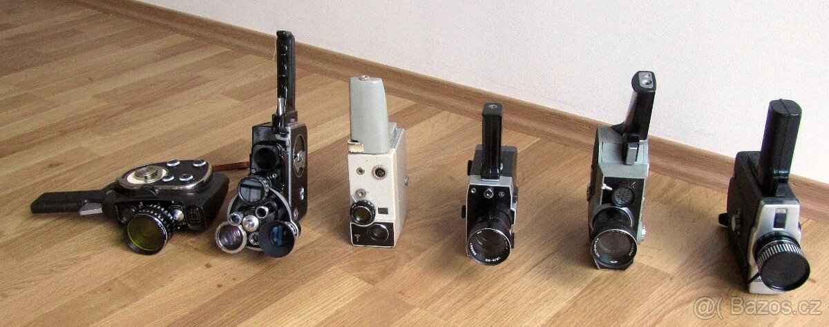 Něva, Zenit Quarz, Lomo, ABPOPA kamery CCCP sbírka. - 2