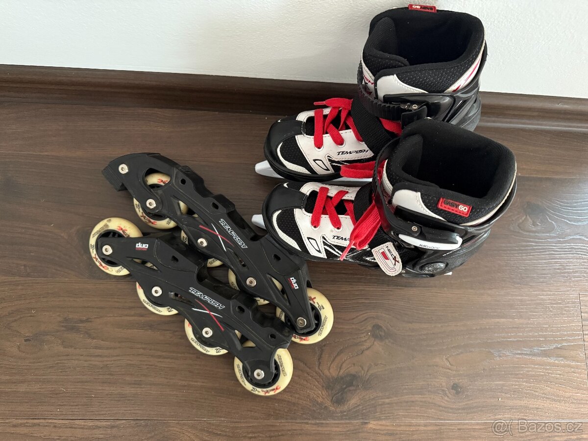 Dětské roustoucí brusle 2v1 Tempish - 2