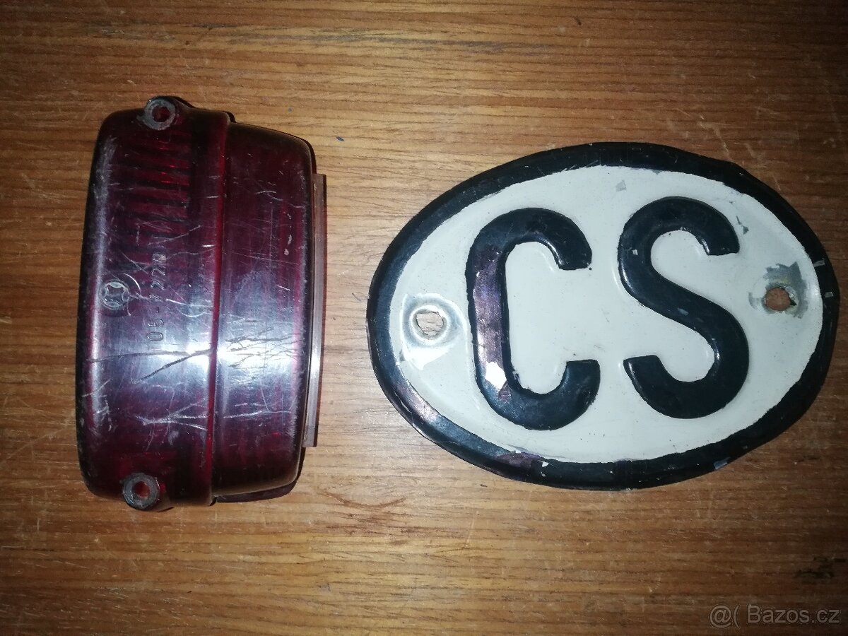 Krytka zadního světla JAWA 50/05,20,21 SPORT, 23 MUSTANG, - 2