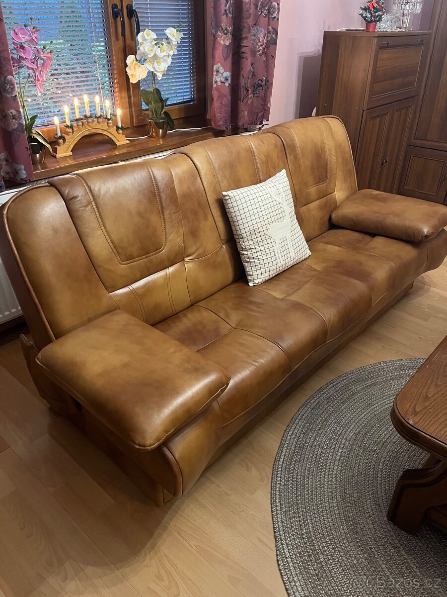 Kožená sedačka - 2